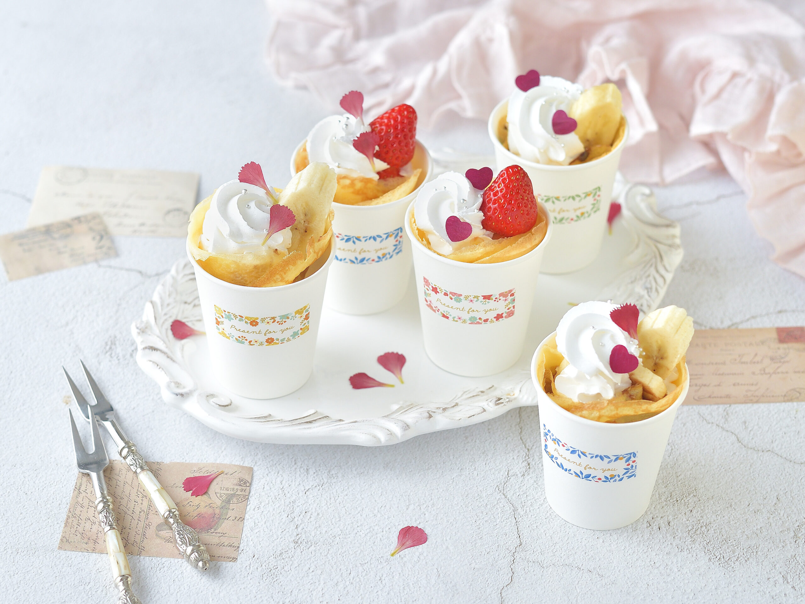 母の日に贈るクレープ